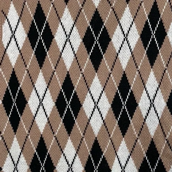 Abercrombie & Fitch V-Neck Argyle Sweater Vest - Picture 6 of 9